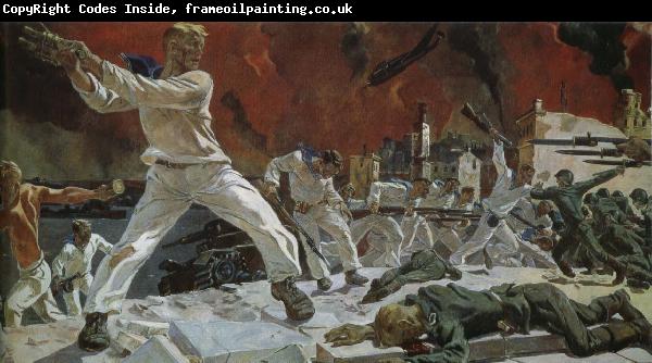 unknow artist Battle of Sevastopol
